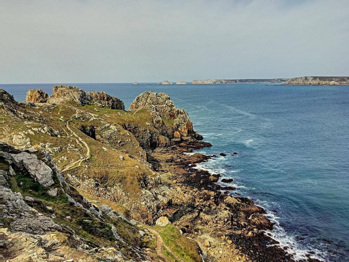 Maison En Pierres Proche Plage Goulien - Ideal Surf Et Randonnee - Fr-1-370-59 Crozon Exterior foto