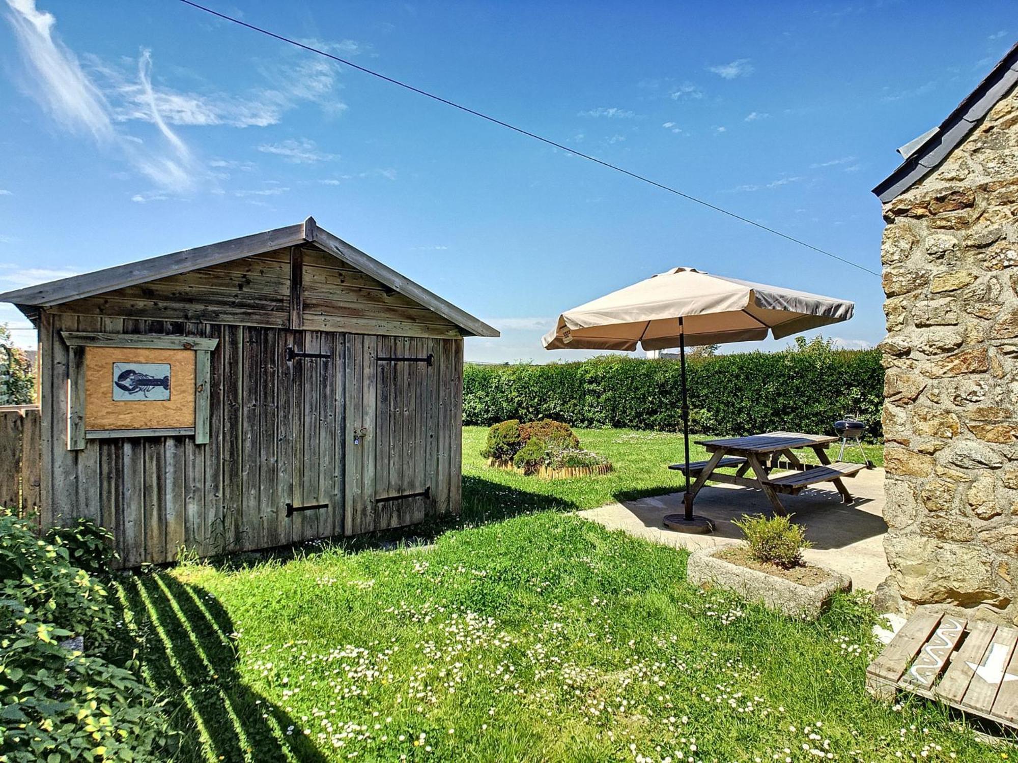 Maison En Pierres Proche Plage Goulien - Ideal Surf Et Randonnee - Fr-1-370-59 Crozon Exterior foto
